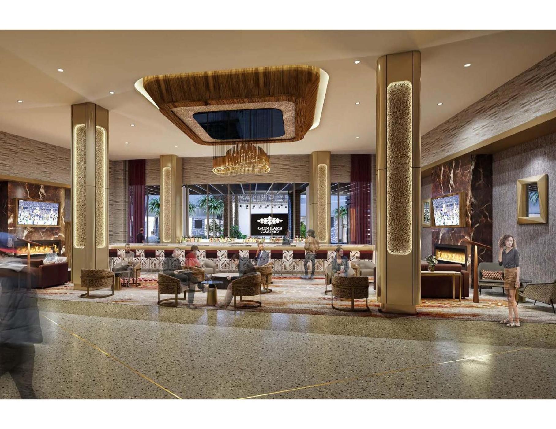 Gun Lake Casino Resort Wayland Exterior foto
